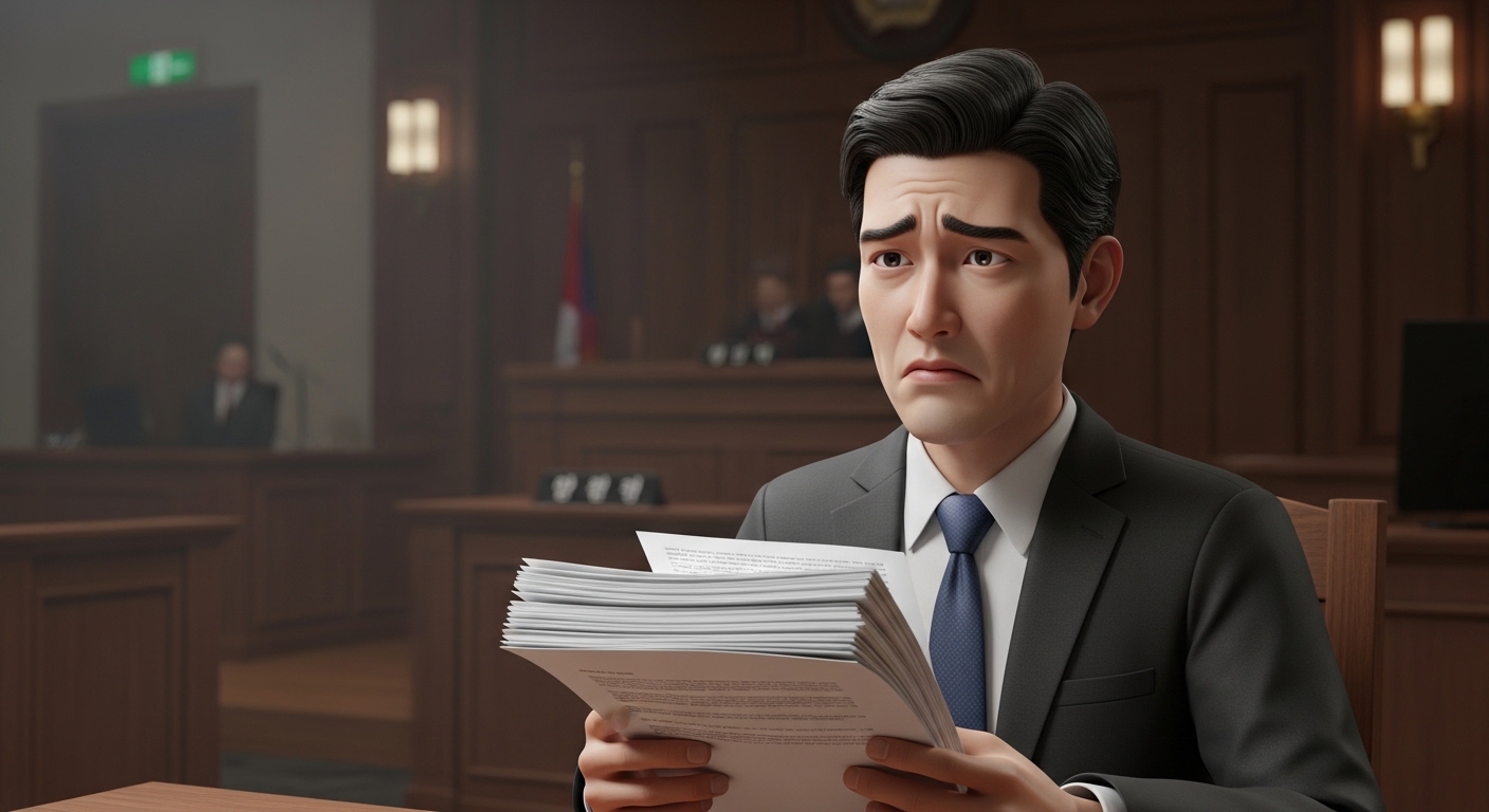 소 취하서가 접수되지 않았을 때의 대처법