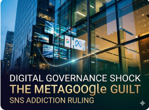 구글과 메타의 SNS 중독 유죄 판결이 불러온 디지털 거버넌스의 격변