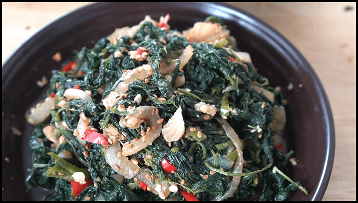 깻잎순볶음