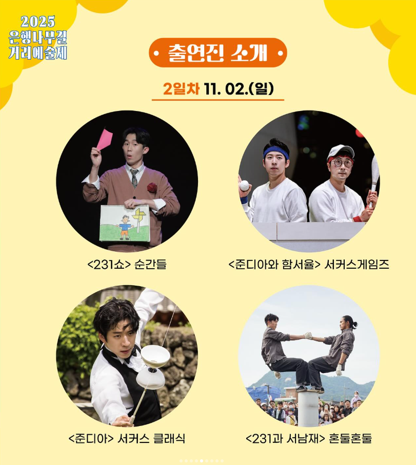 출연진 2일차1