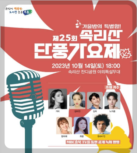 보은 대추축제 연계행사