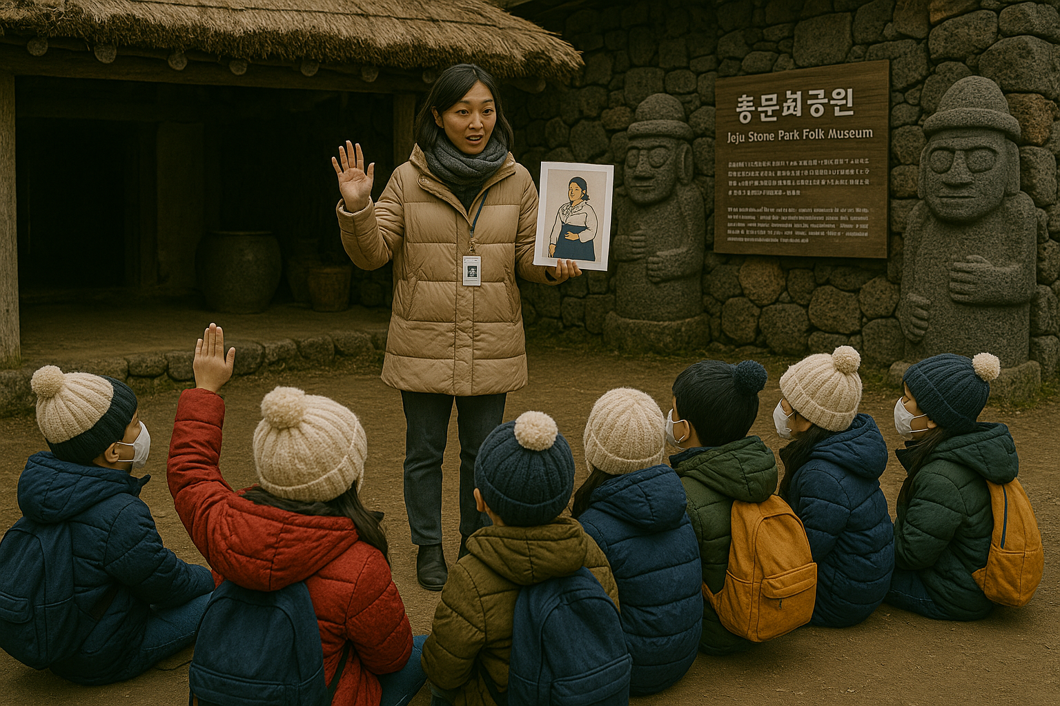 제주 돌문화공원 민속문화 역사 교육 체험학습