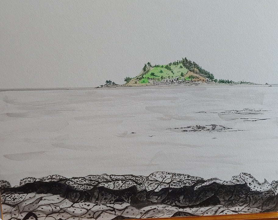 제주도 비양도 그림