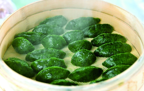 한국의 떡 종류 모시떡