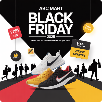 2025 ABC마트 블랙 프라이데이(블랙 ABC 데이) 이미지
