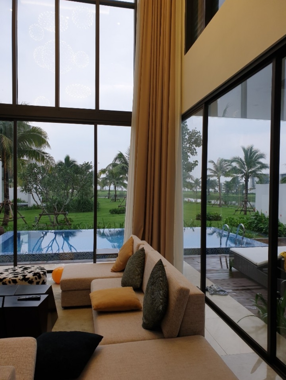 남호이안 3룸 풀빌라 거실