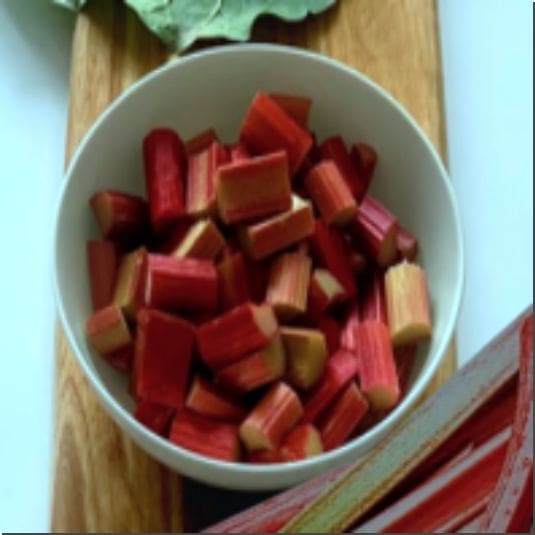 루바브 먹는 법, 루바브 샐러드