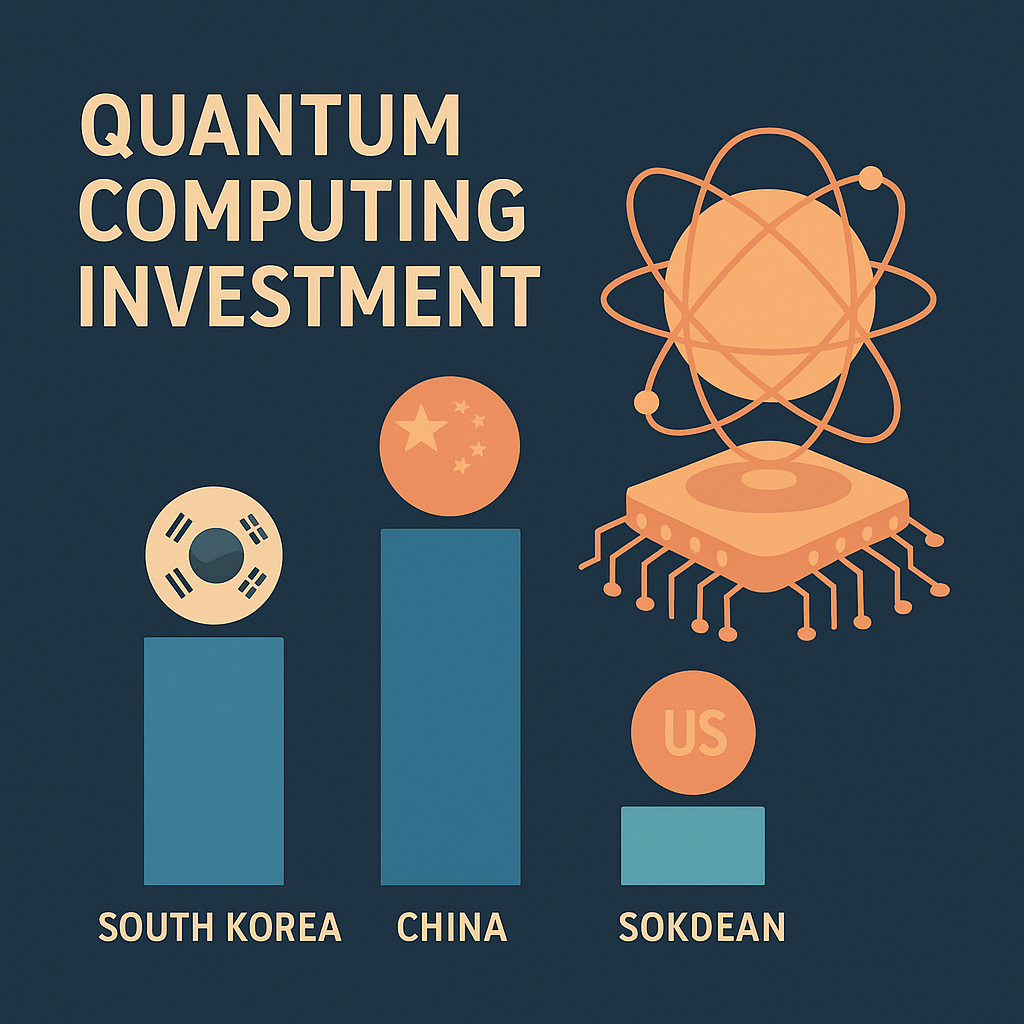 한국 정부 양자컴퓨터 허브 구축 목표로 예산 증액