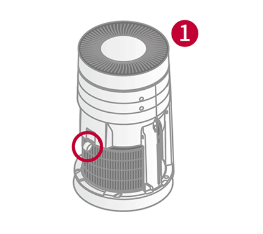 엘지 퓨리케어 공기청정기 필터 청소방법 및 교체시기 필터 제거