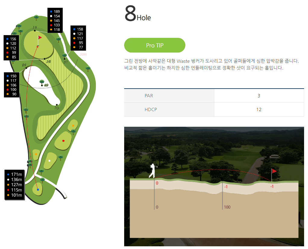 캐슬렉스제주 골프클럽 남코스 8