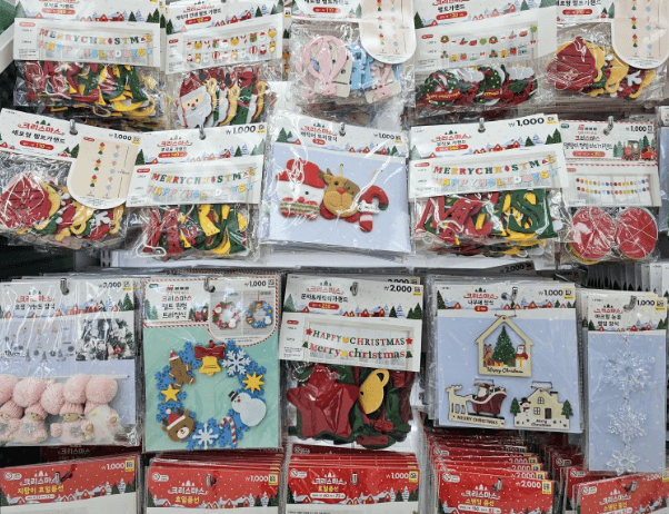 다이소 크리스마스