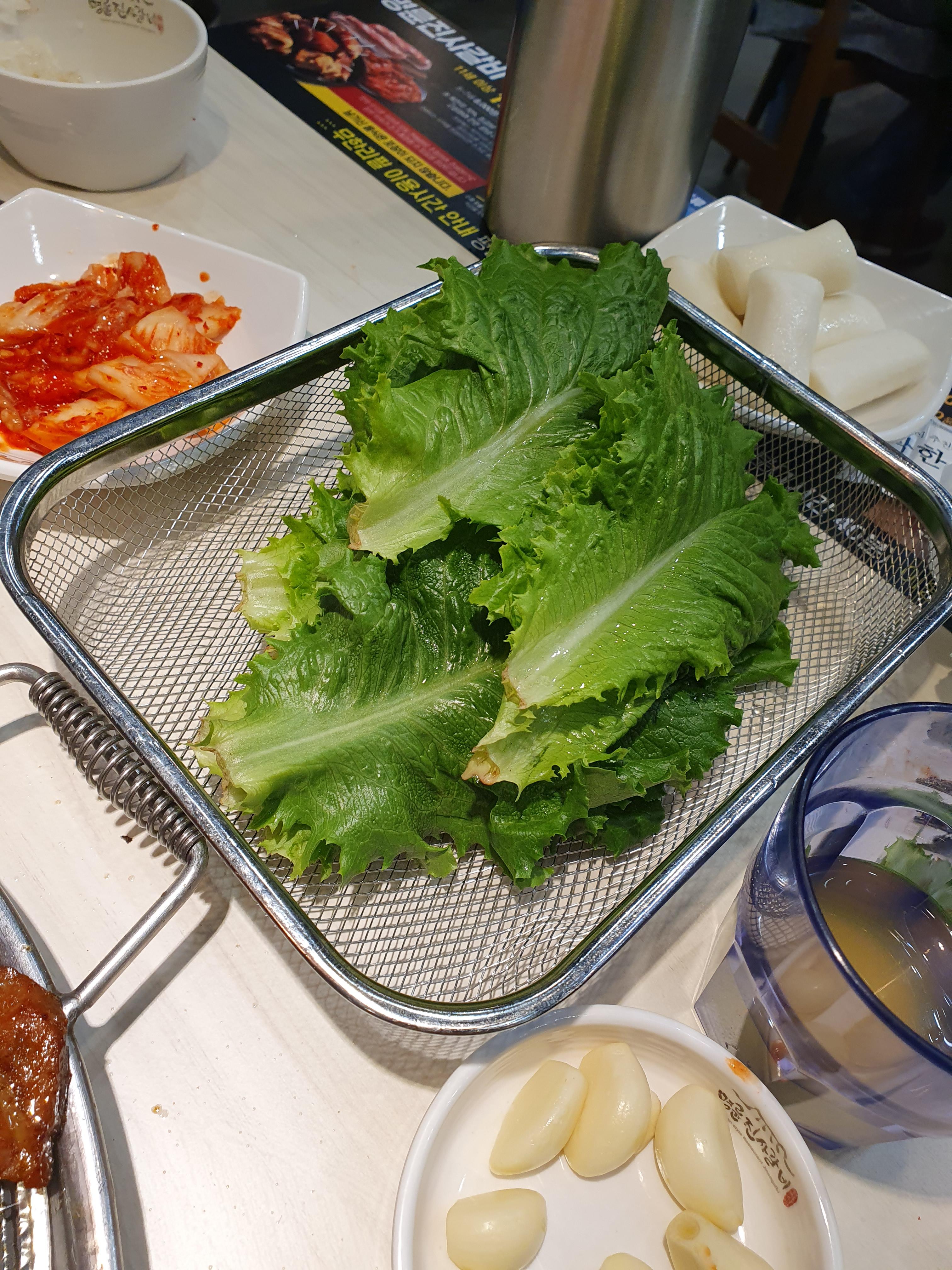 명륜진사갈비 죽동점 고기반찬