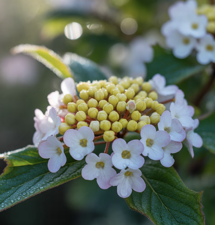 백당나무 꽃&amp;#44; &amp;#39;진짜&amp;#39;와 &amp;#39;가짜&amp;#39;가 함께 있다