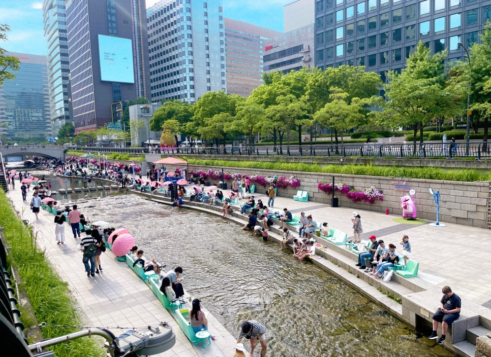 청계천 야외도서관