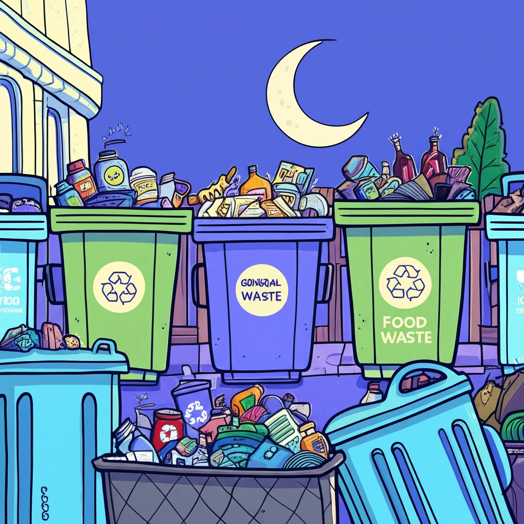 월계동 깨끗하게! 쓰레기 종류별 배출..