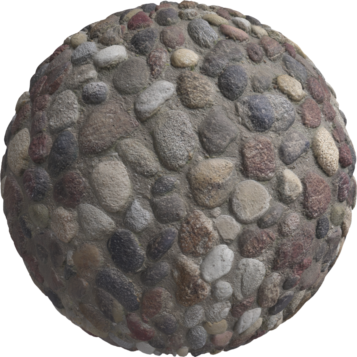 varied colored stone floor texture 6