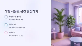 작은 원룸 식물배치 저조도선택 물주기 공간절약 아이디어_12