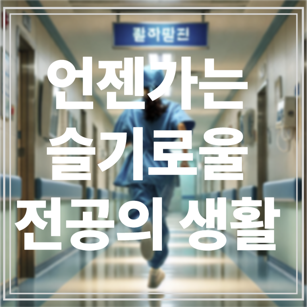 언젠가는 슬기로울 전공의생활