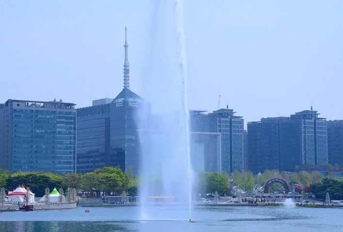 호수공원_분수