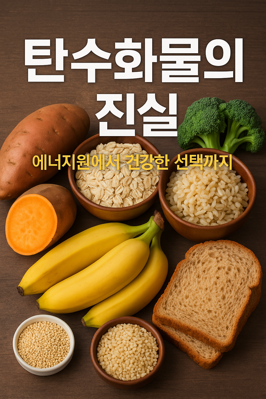 탄수화물의 진실 에너지원에서 건강한 선택까지