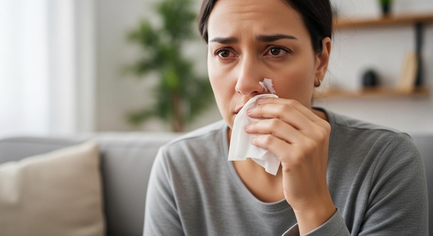 열없는 독감 증상