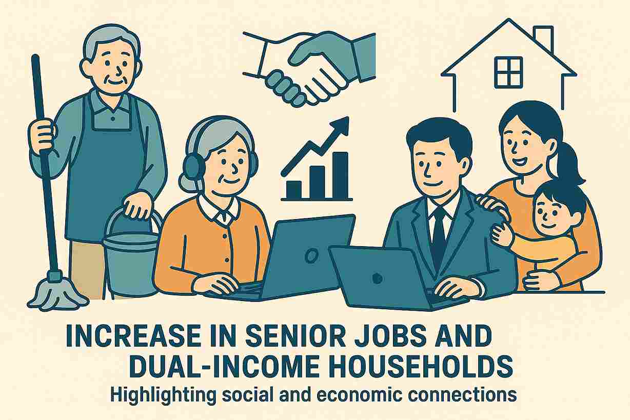노인 일자리 증가와 맞벌이 가구 확대