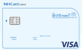 올바른POINT체크카드