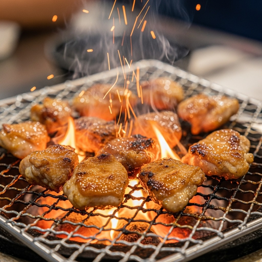 오산 일품군계 숯불닭갈비 무한리필