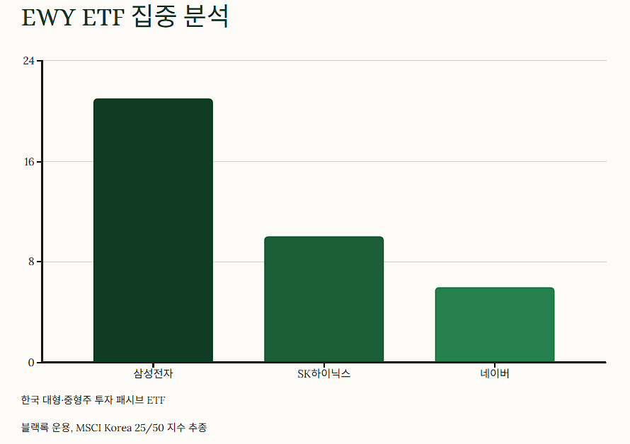 EWY ETF 집중 분석: 어떤 종목에 베팅했나?
