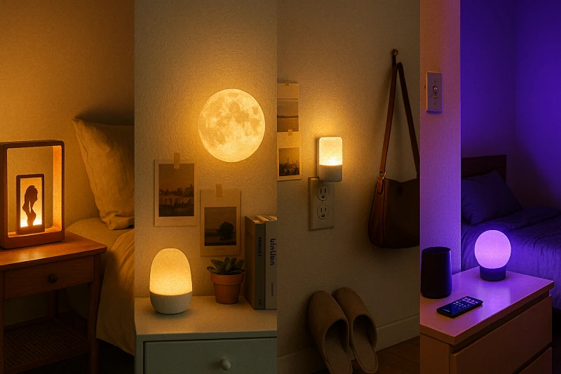 침실 무드등 - 잠들기 전 분위기를 바꾸는 조명