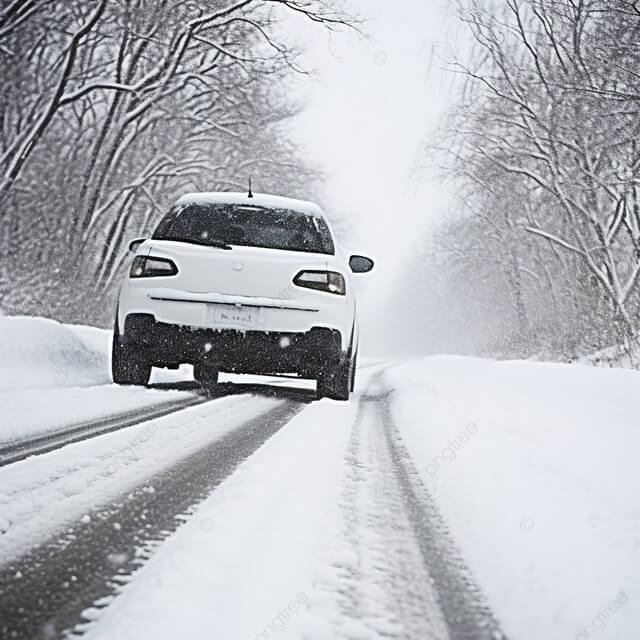 겨울자동차사진