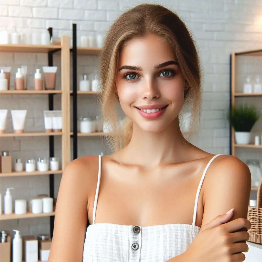 피부,체형관리 샵 배경