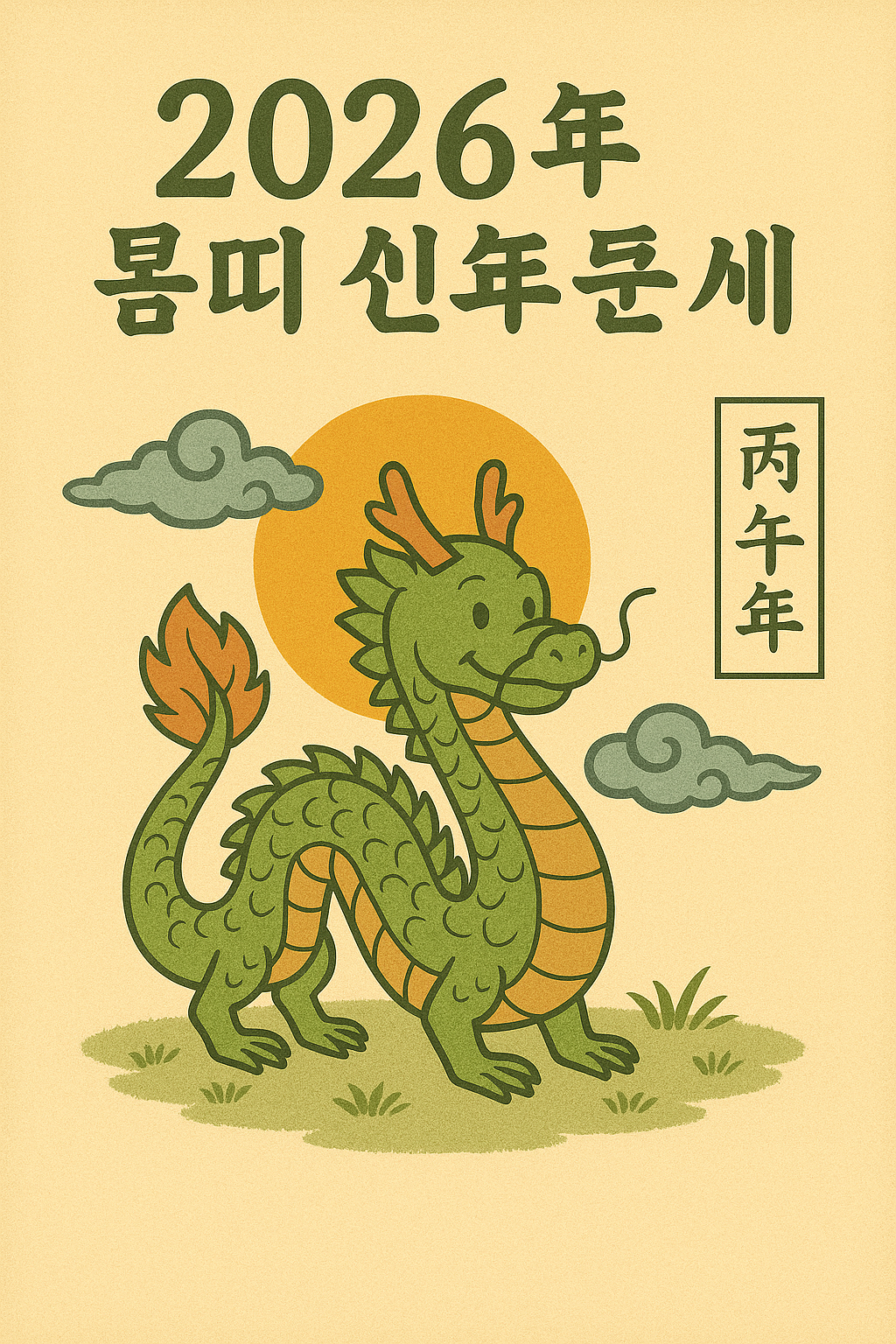 2026년 용띠 신년운세 이미지