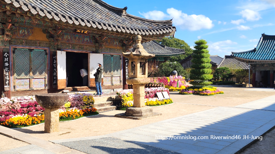 통도사 경내 풍경