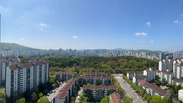 분당 시범단지 아파트 사진