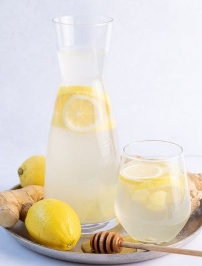 유기농 레몬 생강차