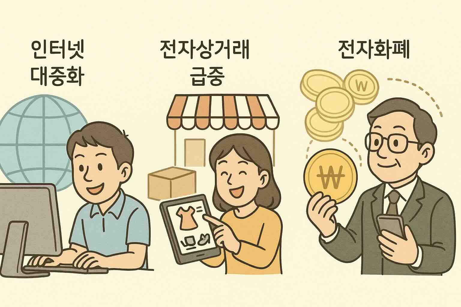 인터넷 대중화와 전자상거래의 급증