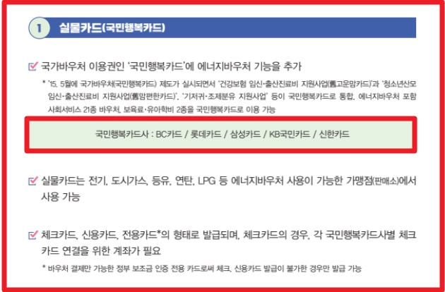 에너지바우처 신청조건,신청방법,사용방법 3분확인