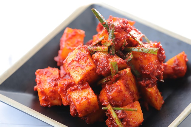 절임배추로 김치 알타리 깍두기