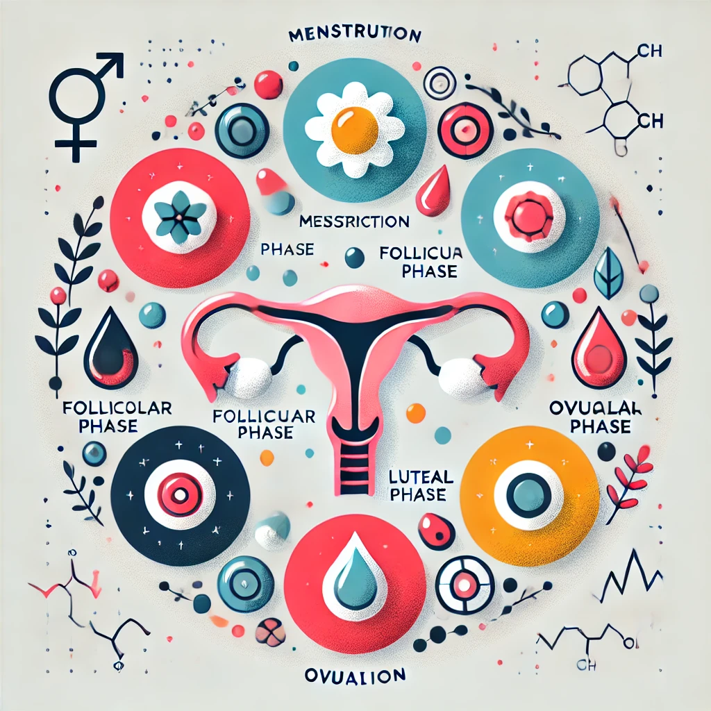 생리주기별 영양소 조절법 관련 이미지