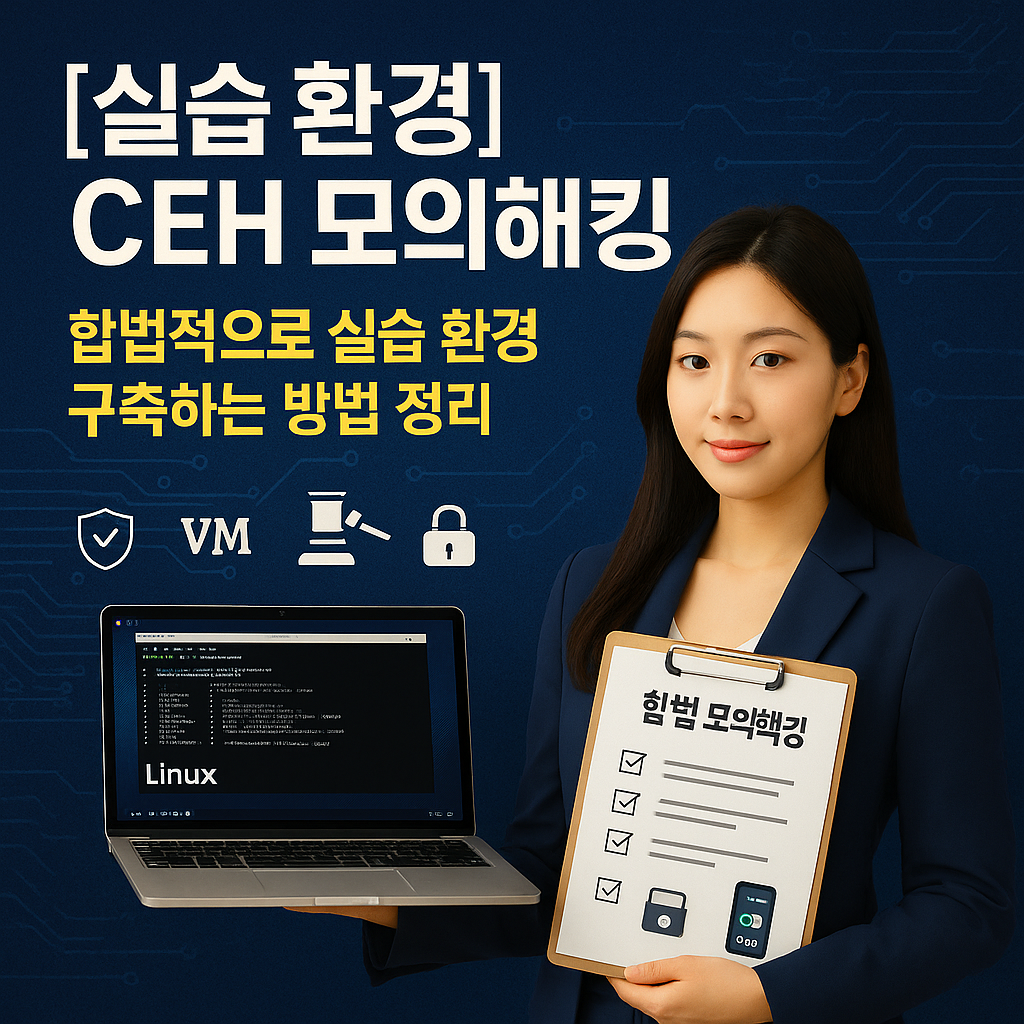 [실습 환경] CEH 모의해킹 ｜ 합법적으로 실습 환경 구축하는 방법 정리