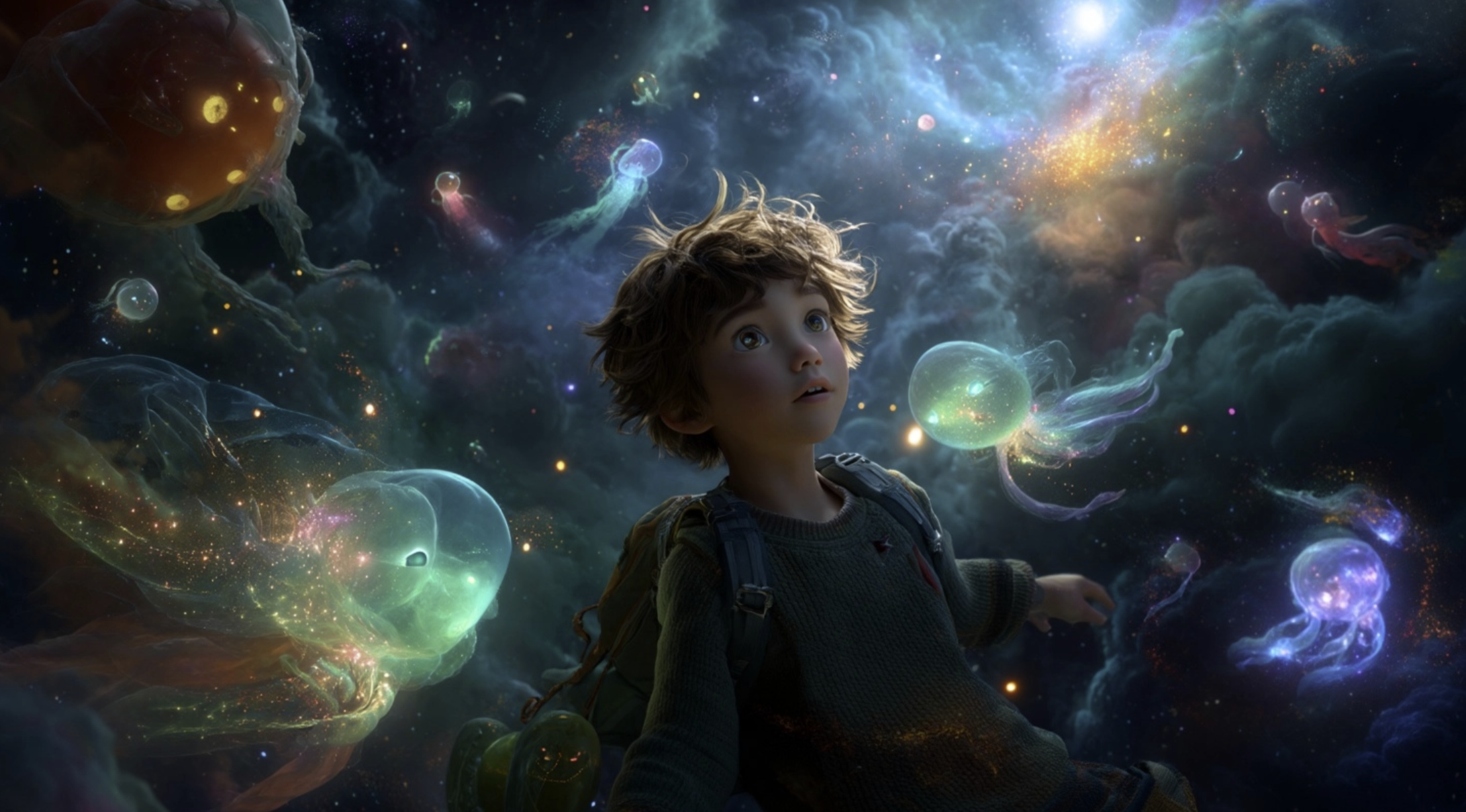 엘리오 같은 영화 연출 장면, 신비로움이 느껴진다