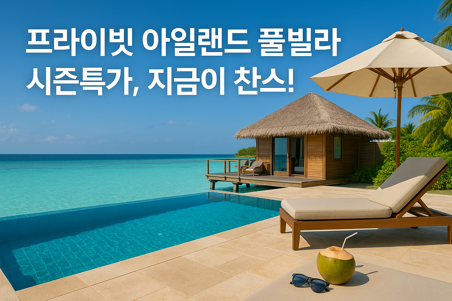 프라이빗 아일랜드 풀빌라 시즌특가, 지금이 찬스! 관련 이미지