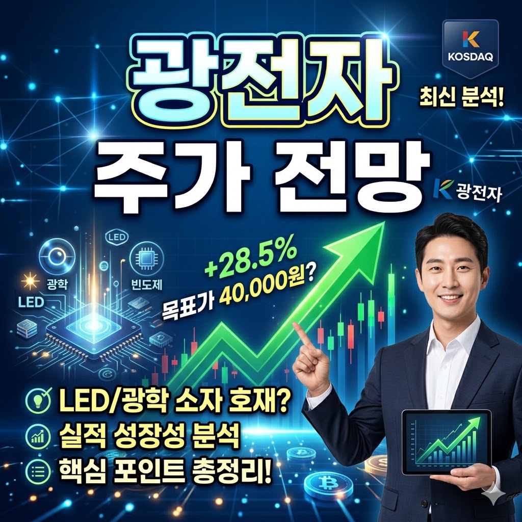 광전자 주가 전망