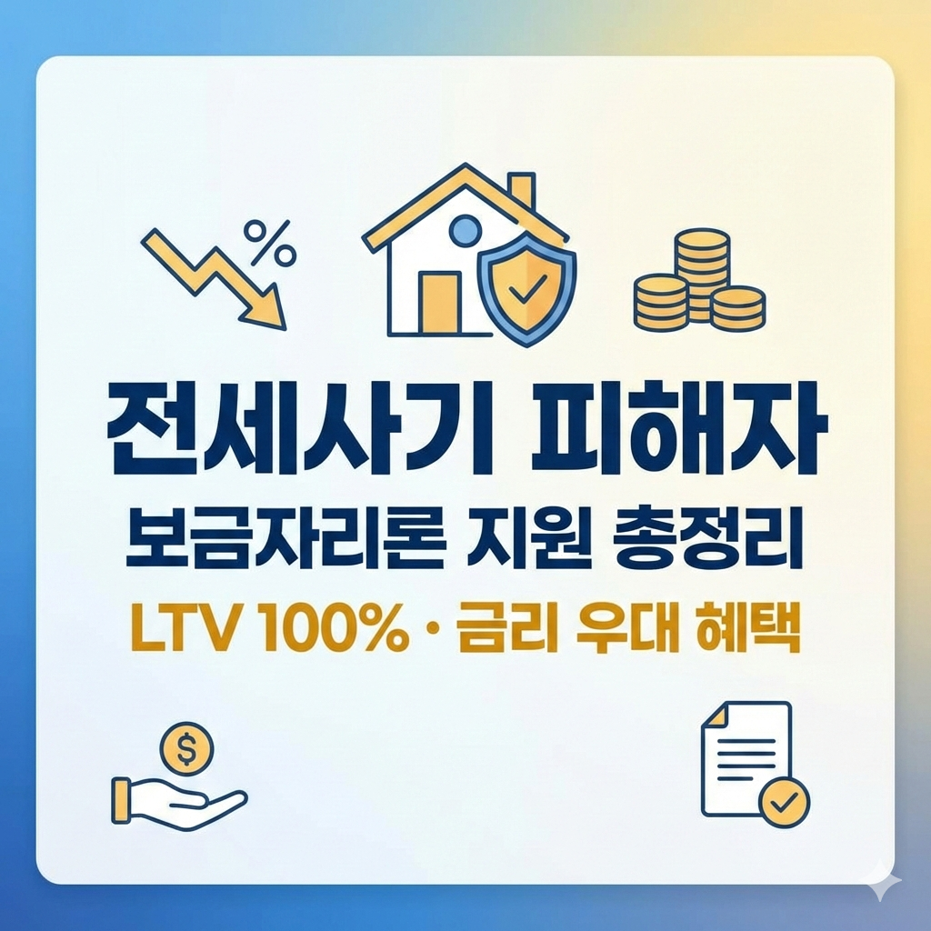 전세사기 피해자 보금자리론 신청 방법과 금리 우대 혜택 총정리