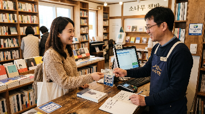 지역화폐는 전통시장, 동네마트, 음식점, 카페 등 지역 내 가맹점에서 사용 가능합니다.