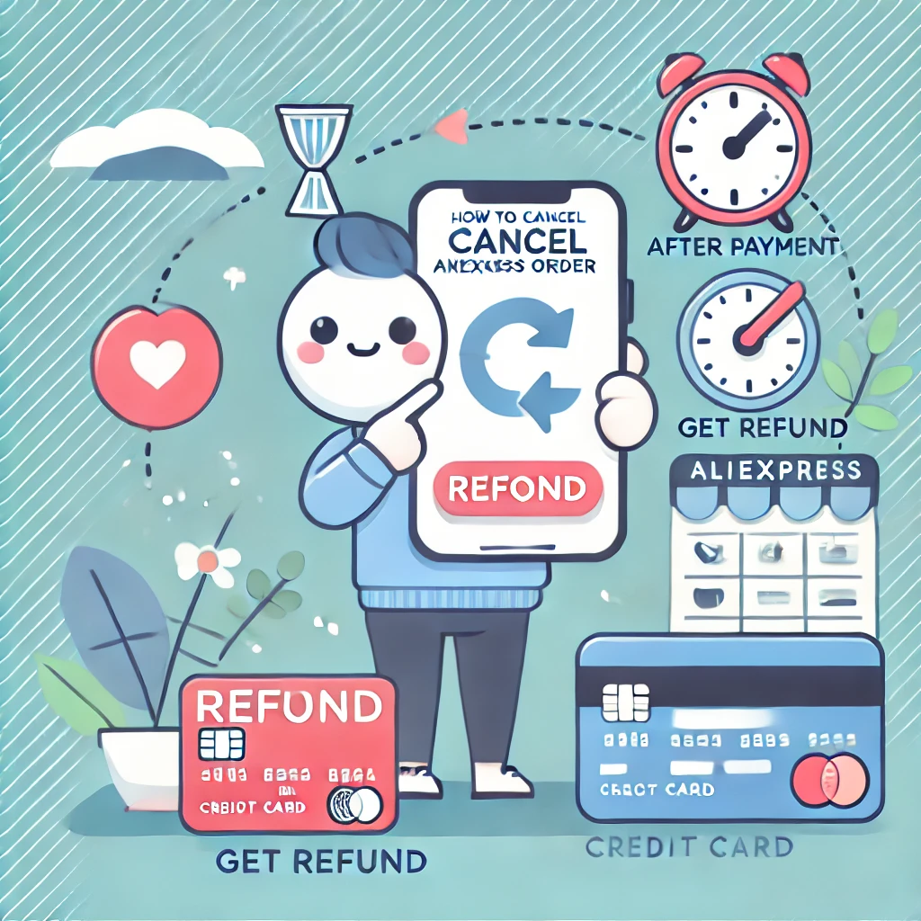 주문 취소, 환불받는 법1