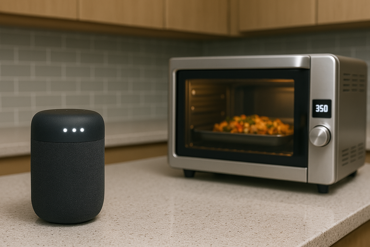 ai스피커와 연동되는 조리기기