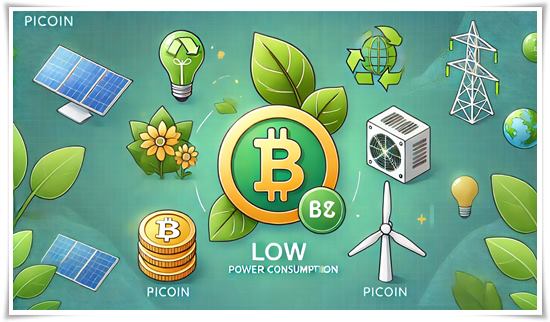 친환경적인 암호화폐인 PiCoin