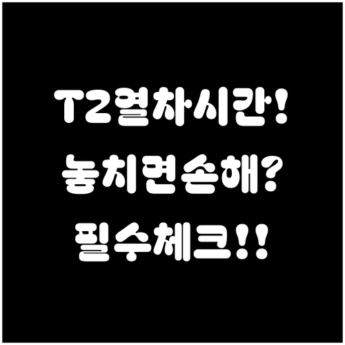 스카이팀 이용객 필수 정보 인천공항2..